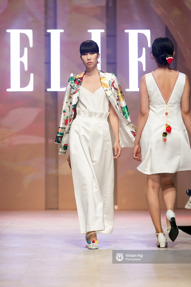 Chẳng ai có thể ngờ Hoa hậu Kỳ Duyên xuất hiện trên sàn catwalk Elle Show 2016! - Ảnh 22.