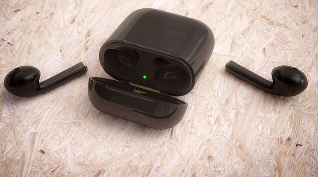 Ngắm concept tai nghe AirPods đen bóng đẹp không thể tin nổi - Ảnh 2.