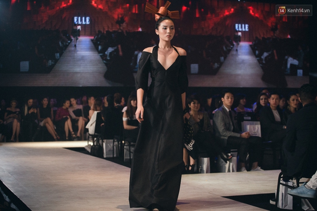 Chẳng ai có thể ngờ Hoa hậu Kỳ Duyên xuất hiện trên sàn catwalk Elle Show 2016! - Ảnh 3.