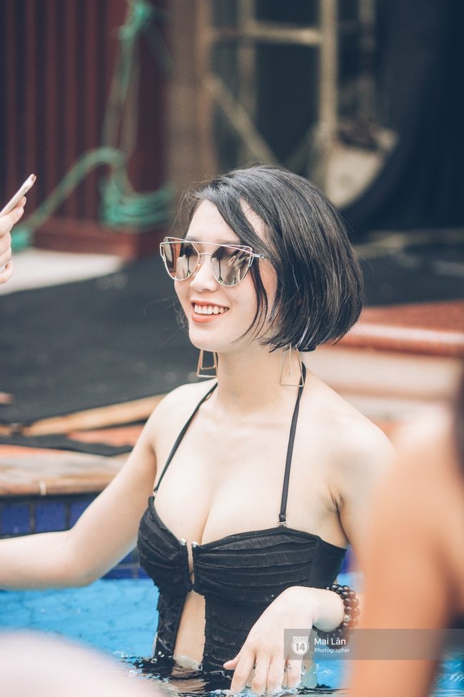 Pool party cuối tuần - Con gái Hà Nội, khi muốn sexy thì cũng sexy hết cỡ! - Ảnh 17.