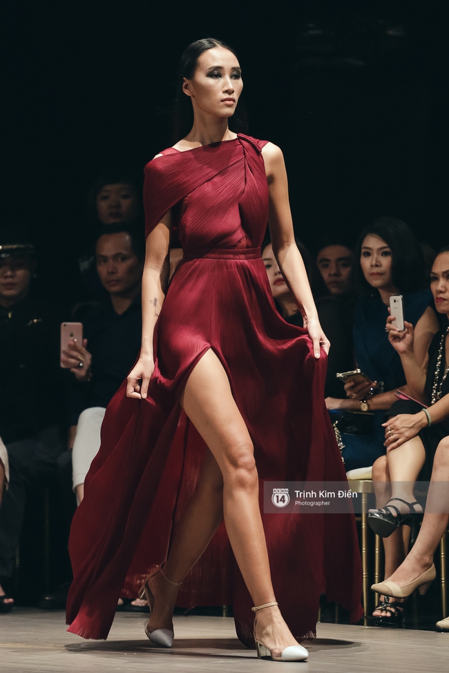 Kỳ Duyên trình diễn không thể gắt hơn, em gái Trang Khiếu lần đầu biết thế nào là catwalk - Ảnh 20.