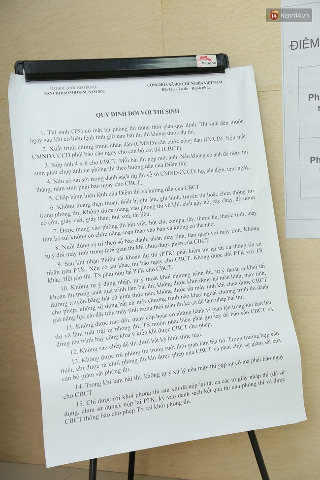 Sáng nay, 70.000 sĩ tử bước vào kỳ thi Đánh giá năng lực của trường ĐH Quốc gia - Ảnh 17.