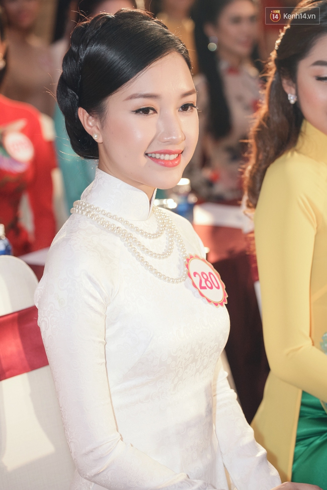 Gặp lại nữ sinh áo dài nổi tiếng nhất xứ Huế tại Hoa hậu Việt Nam 2016 - Ảnh 6.