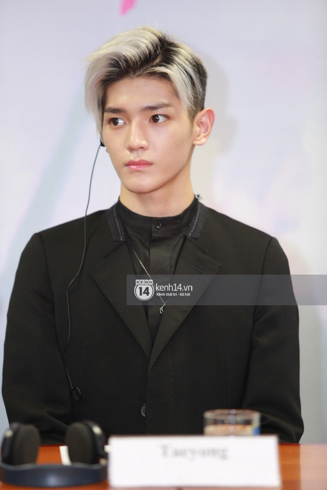 Cận cảnh nhan sắc Taeyong - Jaehyun (NCT-U) v&agrave; Luna f(x) tại buổi họp b&aacute;o - Ảnh 16.