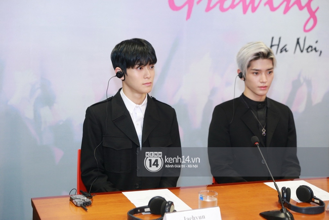 Cận cảnh nhan sắc Taeyong - Jaehyun (NCT-U) v&agrave; Luna f(x) tại buổi họp b&aacute;o - Ảnh 26.