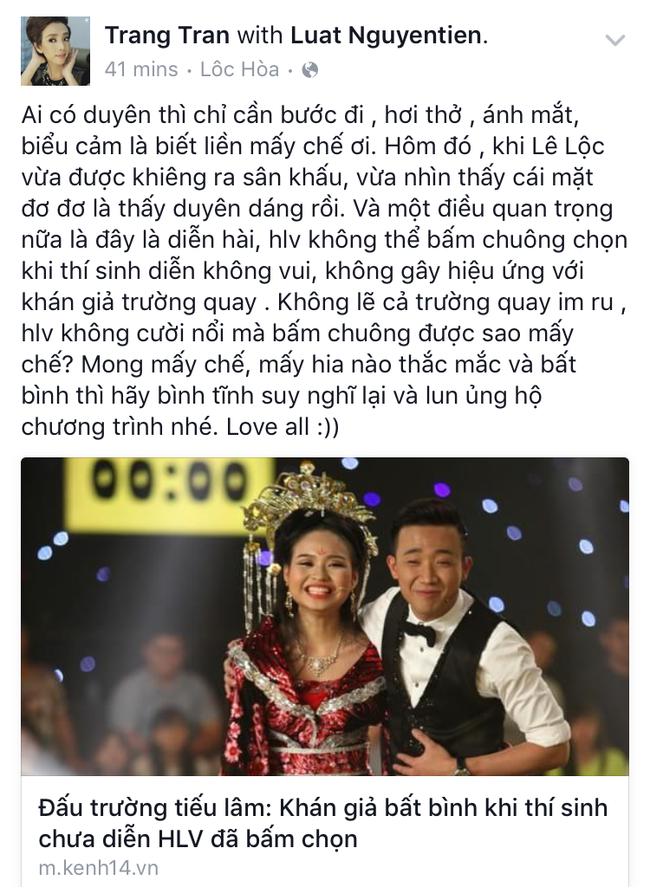 Giám khảo Đấu trường tiếu lâm phân trần việc bấm nút chọn khi thí sinh chưa diễn - Ảnh 1.