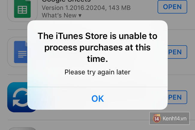 App Store v&agrave; một phần iCloud vừa sập, bạn c&oacute; bị kh&ocirc;ng? - Ảnh 1.