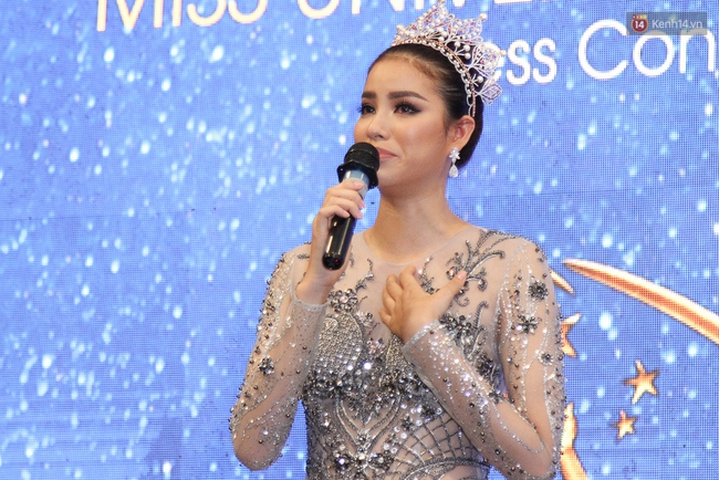 Dàn Hoa hậu, Á hậu xúng xính váy áo, đọ sắc tại họp báo Hoa hậu Hoàn vũ Việt Nam  - Ảnh 3.