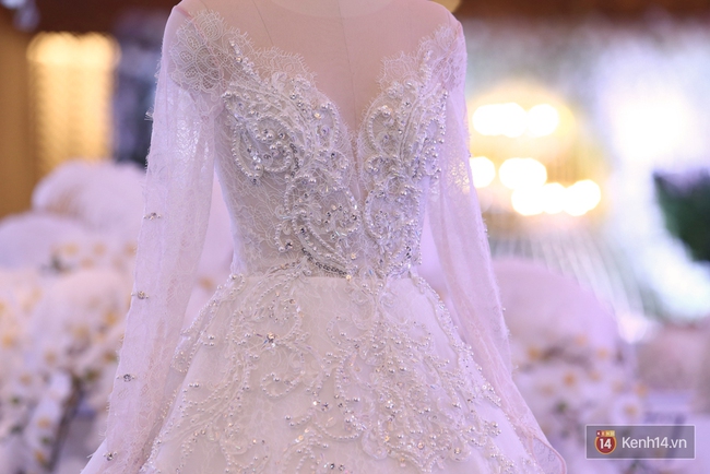 Chiếc váy cưới Trấn Thành đặt riêng cho công chúa nhỏ Hari Won đã được hé lộ! - Ảnh 4.