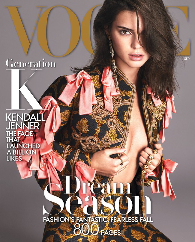 Vogue lại nhận đủ gạch x&acirc;y nh&agrave; v&igrave; để Kendall Jenner l&ecirc;n b&igrave;a th&aacute;ng 9 - Ảnh 1.