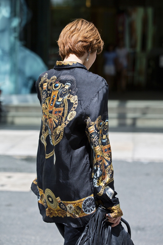 Trai xinh gái đẹp VNTM nhiệt liệt hưởng ứng The Best Street Style trước thềm Vietnam International Fashion Week Thu Đông 2016 - Ảnh 6. Trai xinh gái đẹp VNTM nhiệt liệt hưởng ứng The Best Street Style trước thềm Vietnam International Fashion Week Thu Đông 2016 - Ảnh 6.
