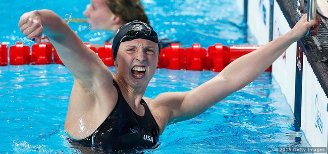 Katie Ledecky: Siêu kình ngư bơi chỉ kém các kình ngư… nam - Ảnh 2.