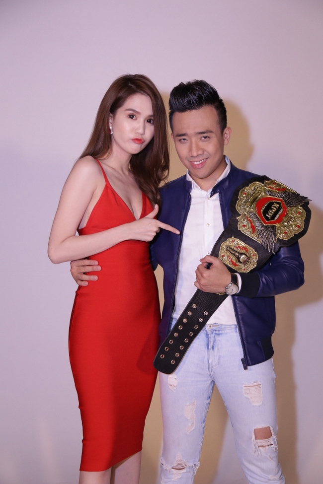 Ngọc Trinh sexy làm host bên Trấn Thành trong show truyền hình mới - Ảnh 5.