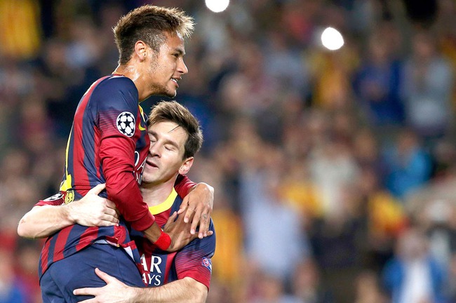 Messi và Neymar tranh giải bàn thắng đẹp nhất năm với người hùng mất việc - Ảnh 2.