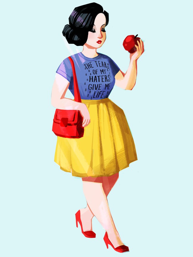 Đố bạn biết: C&aacute;c c&ocirc;ng ch&uacute;a Disney mặc kiểu g&igrave; khi trở th&agrave;nh fashionista? - Ảnh 4.