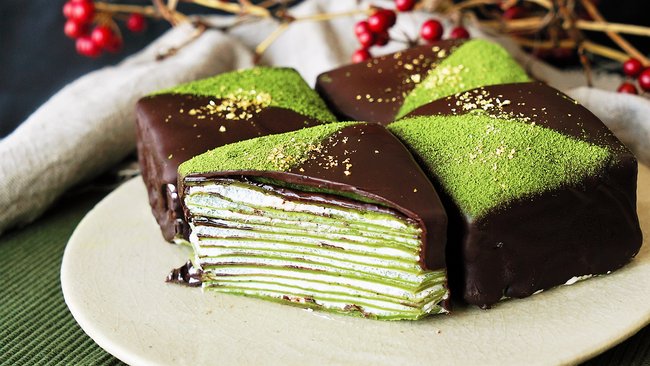 Bạn muốn thử làm crepe ngàn lớp vị matcha hình... vuông không? - Ảnh 9.