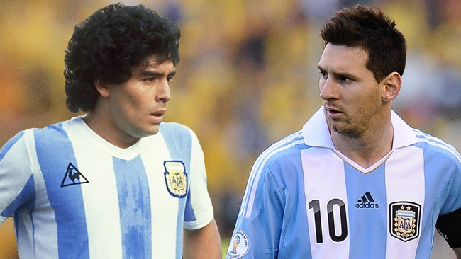 Messi chưa đủ tầm để sánh với Maradona và Di Stefano - Ảnh 1.