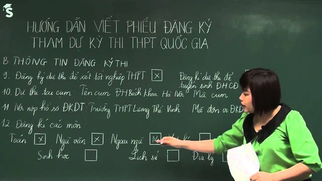 Những lưu ý khi làm hồ sơ dự thi THPT quốc gia 2016 - Ảnh 2.