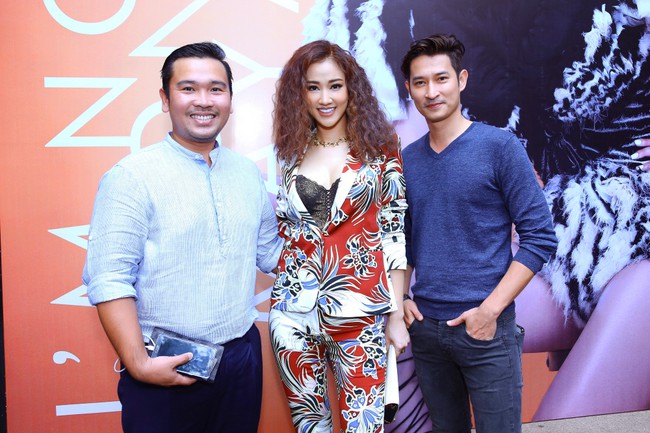 Người y&ecirc;u Cường Đ&ocirc; La th&acirc;n thiết đến ch&uacute;c mừng Maya ra album mới - Ảnh 8.