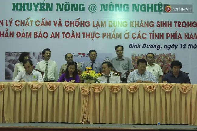 B&igrave;nh Dương cam kết kh&ocirc;ng lạm dụng chất cấm v&agrave; kh&aacute;ng sinh trong chăn nu&ocirc;i - Ảnh 1.