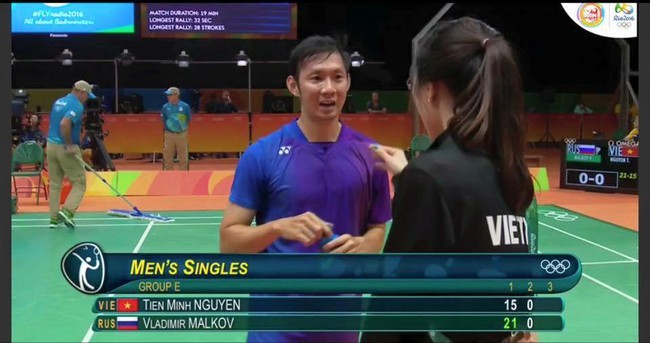 Nguyễn Tiến Minh - Vũ Thị Trang: Chuyện t&igrave;nh độc nhất, v&ocirc; nhị ngay giữa Olympic Rio 2016 - Ảnh 3.