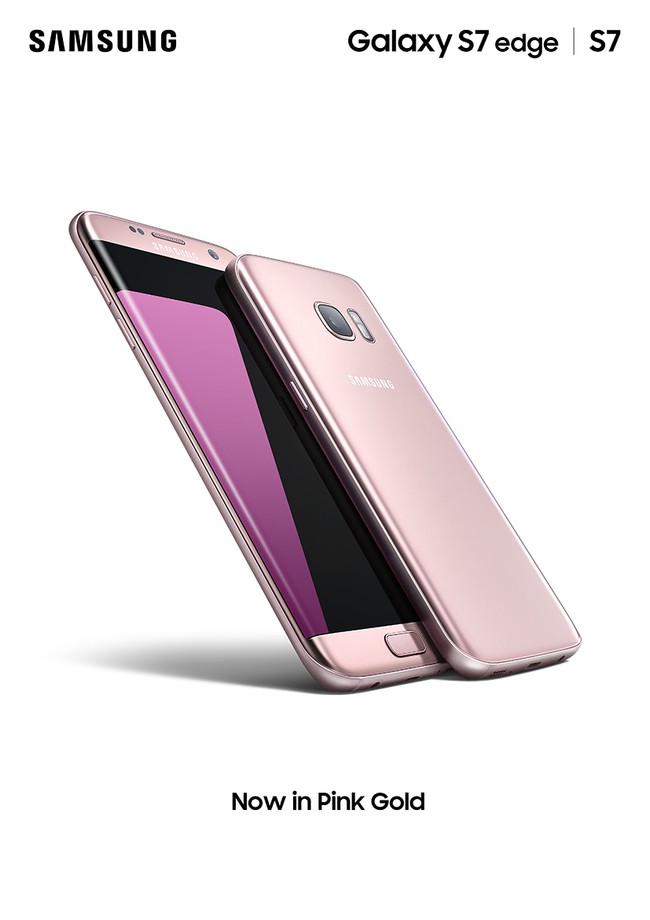 Galaxy S7 edge phi&ecirc;n bản hồng v&agrave;ng ch&iacute;nh thức ra mắt tại Việt Nam - Ảnh 2.