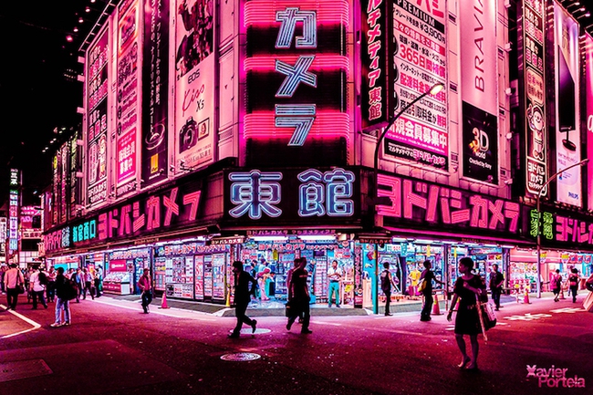Ngắm nhìn một Nhật Bản ngập tràn sắc hồng thơ mộng khi đêm về - Ảnh 7.