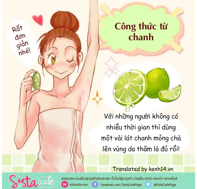 Tạm biệt v&ugrave;ng da th&acirc;m dưới c&aacute;nh tay nhờ 5 c&ocirc;ng thức tự nhi&ecirc;n - Ảnh 3.