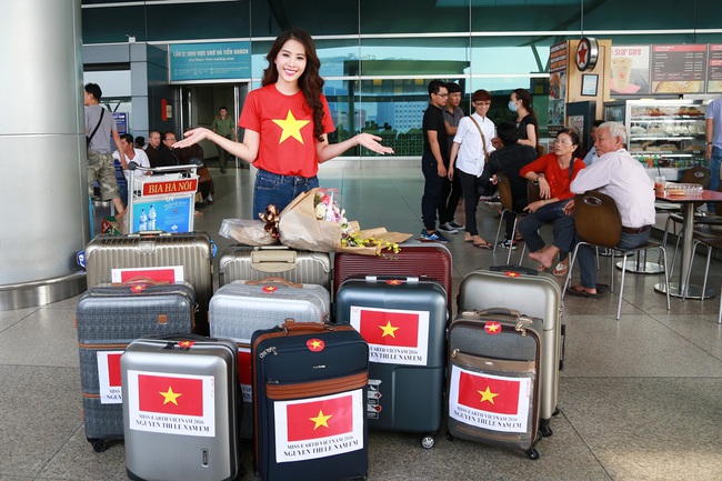 Hoa khôi Nam Em đã chính thức lên đường đến Philippines, đại diện Việt Nam thi Miss Earth - Ảnh 4.