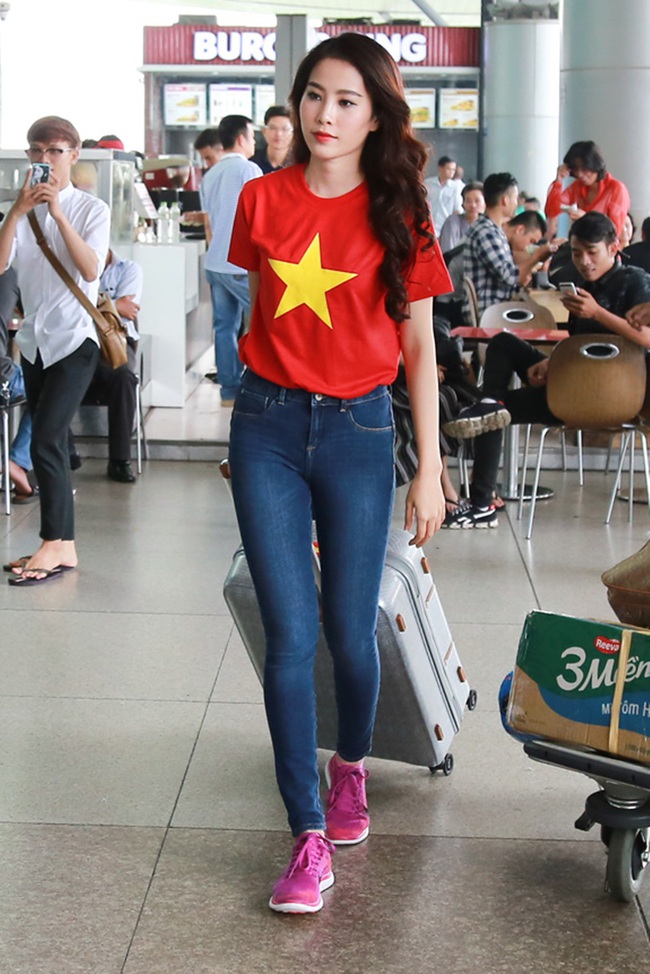 Hoa khôi Nam Em đã chính thức lên đường đến Philippines, đại diện Việt Nam thi Miss Earth - Ảnh 3.