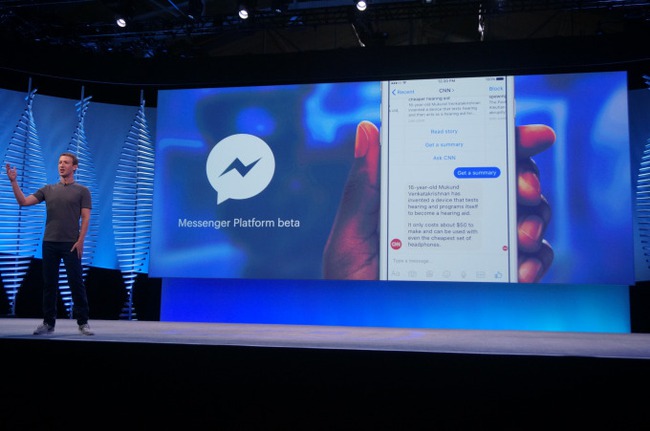 Người d&ugrave;ng Facebook Messenger sẽ sớm c&oacute; thể tr&ograve; chuyện với... robot - Ảnh 2.