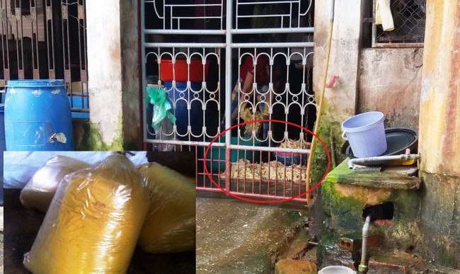 H&atilde;i h&ugrave;ng cảnh l&agrave;m măng c&oacute; gi&ograve;i tr&ecirc;n nền ximăng bẩn thỉu - Ảnh 1.