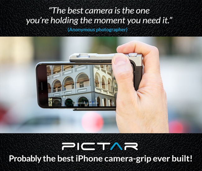 Biến iPhone thành máy ảnh cơ với tay cầm đa năng cho dân chụp hình - Ảnh 2.