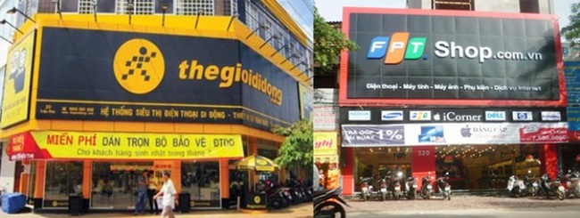 FPT Shop, Thế giới di động nói về đồng bộ biển hiệu ở con đường kiểu mẫu - Ảnh 2.