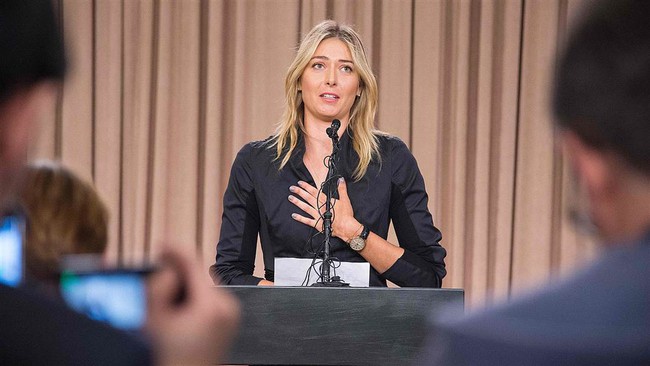 Maria Sharapova bị cấm thi đấu 2 năm vì dương tính với doping - Ảnh 3.