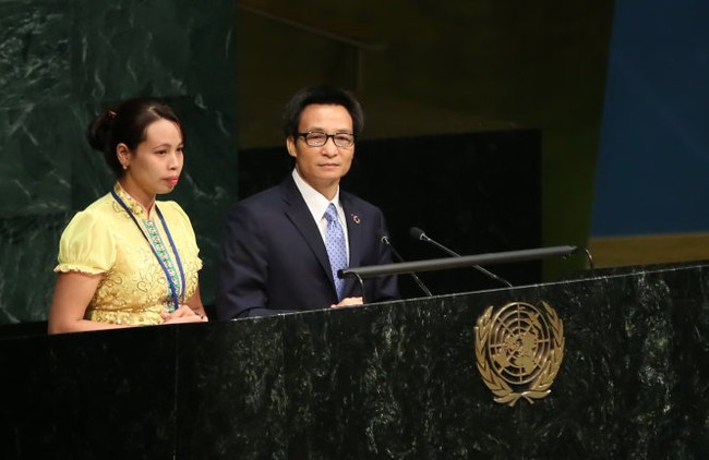 Một phụ nữ dân tộc Thái nhiễm HIV phát biểu tại Liên Hiệp Quốc - Ảnh 1.