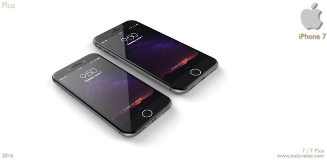 Cận cảnh iPhone 7 với nút Home phát sáng, có phiên bản màu hồng - Ảnh 1.
