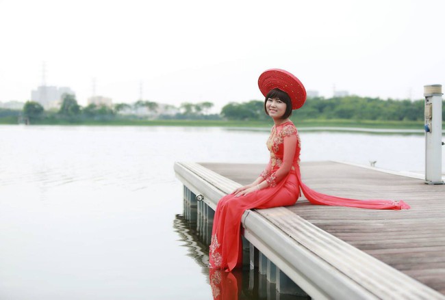 Cộng đồng photoshop chung tay đem hồ sen đến với 2 c&ocirc; g&aacute;i ung thư m&aacute;u ở H&agrave; Nội - Ảnh 4.
