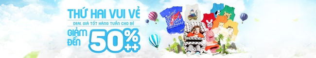 Thứ 2 vui vẻ: Deal tốt hàng tuần dành cho bé giảm tới 50% tại Tiki.vn - Ảnh 1.