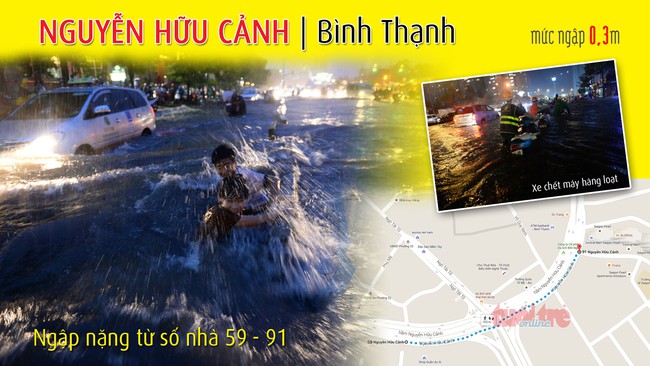 Đi đường S&agrave;i G&ograve;n khi mưa lớn nhớ kỹ 66 điểm n&agrave;y - Ảnh 4.