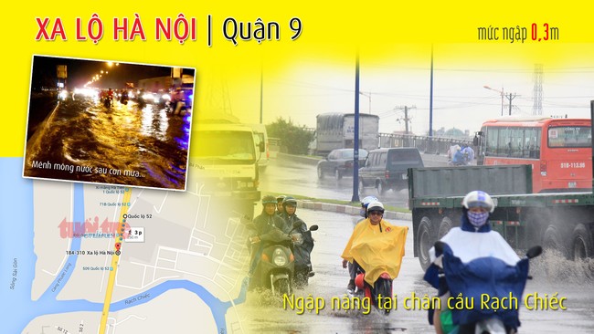 Đi đường Sài Gòn khi mưa lớn nhớ kỹ 66 điểm này - Ảnh 5.