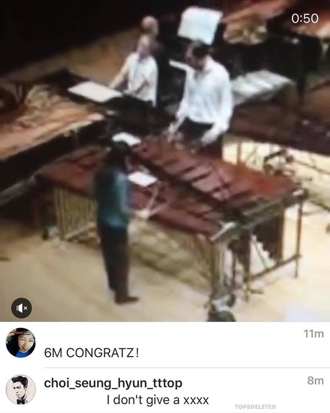 T.O.P (Big Bang) g&acirc;y phẫn nộ khi đ&aacute;p lại lời ch&uacute;c mừng của fan bằng c&acirc;u n&oacute;i tục tĩu - Ảnh 1.
