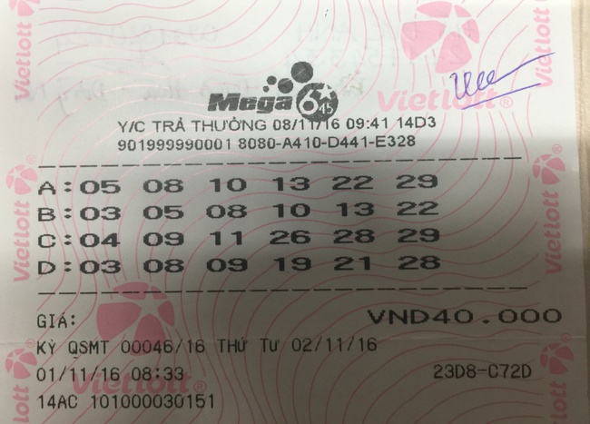 Người tr&uacute;ng xổ số gần 65 tỷ đ&atilde; đeo mặt nạ l&ecirc;n TP. HCM nhận thưởng - Ảnh 2.