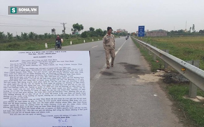 Sự thật lá đơn khiếu nại về cái chết của người phụ nữ đi xe SH - Ảnh 1.