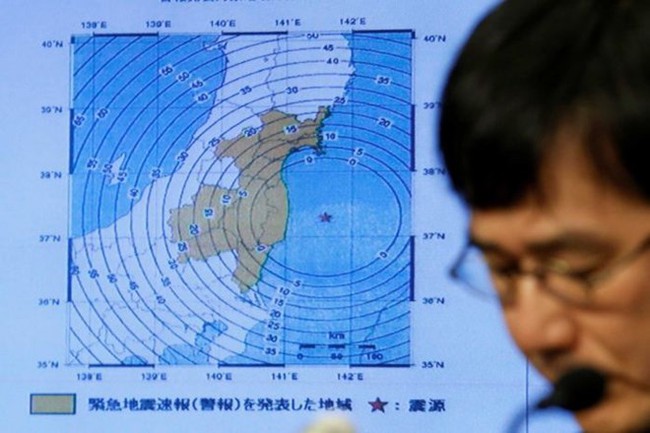 Nhật Bản: Động đất mạnh 6,1 độ Richter làm rung chuyển Fukushima - Ảnh 1.