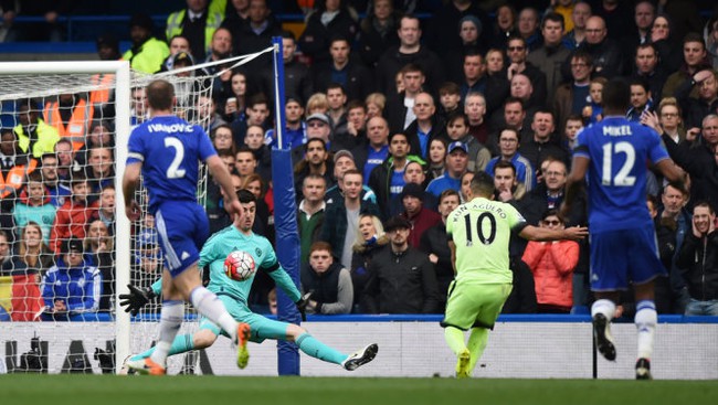 ​Aguero lập hat-trick, Man City nhấn ch&igrave;m Chelsea tại Stamford Bridge - Ảnh 3.