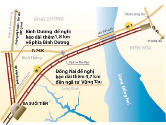Đồng Nai, Bình Dương muốn kết nối metro TP.HCM - Ảnh 2.