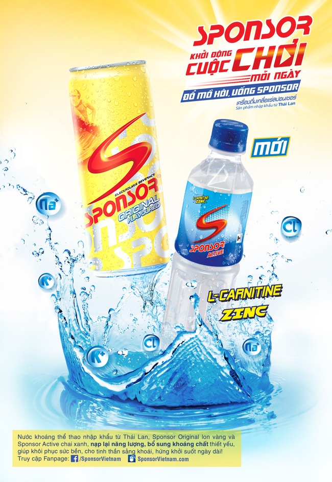 Giải tỏa cơn kh&aacute;t, bổ dưỡng cho sức khỏe với&nbsp;SPONSOR ORIGINAL - Ảnh 2.