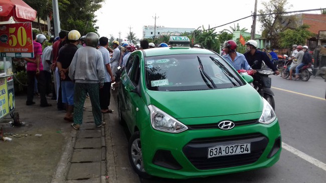 Nghi án ngáo đá cướp taxi Mai Linh tại Tiền Giang - Ảnh 2.