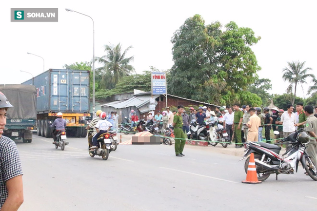B&igrave;nh Dương: Đi ăn tiệc về, người phụ nữ bị xe container c&aacute;n tử vong thương t&acirc;m - Ảnh 3.